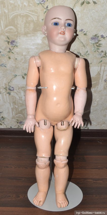 Антикварная кукла Handwerck 119-13,рост 65 см (фото 6)