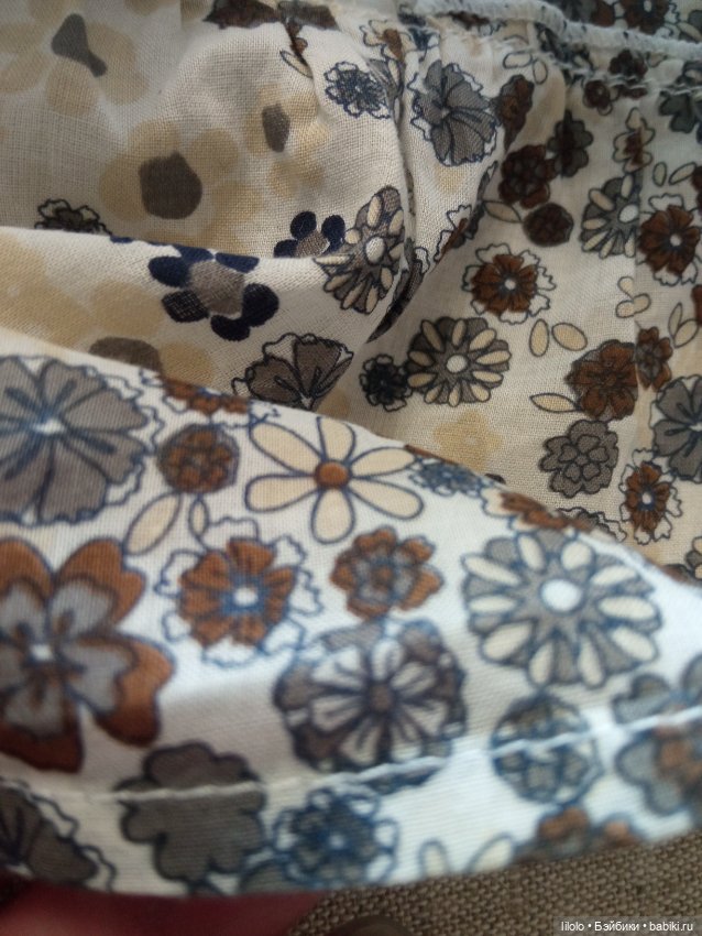 Часть юбки с оборками для кукольного рукоделия (фото 2)