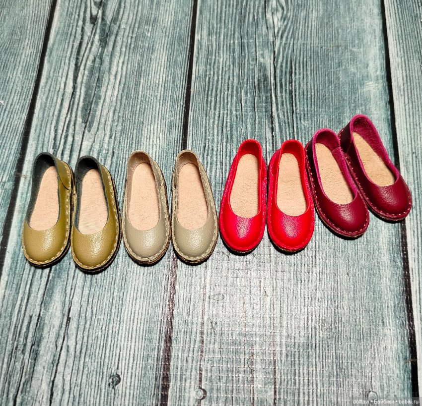 Туфельки 4,3*1,6см — Обувь для BJD