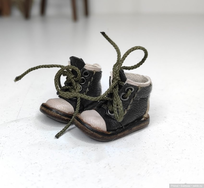 Ботинки Нат. кожа 3.5*2 — Обувь для кукол