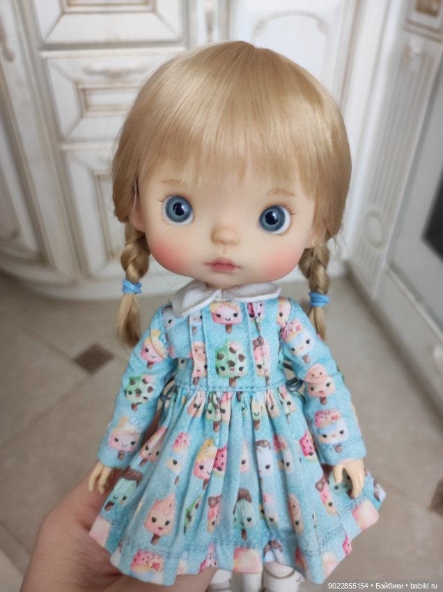 Продам очень красивый паричок из локонов козочки на Монст (фото 2)