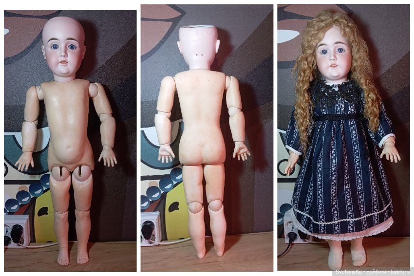 Антикварная кукла от Kestner, литерная серия L (фото 6)