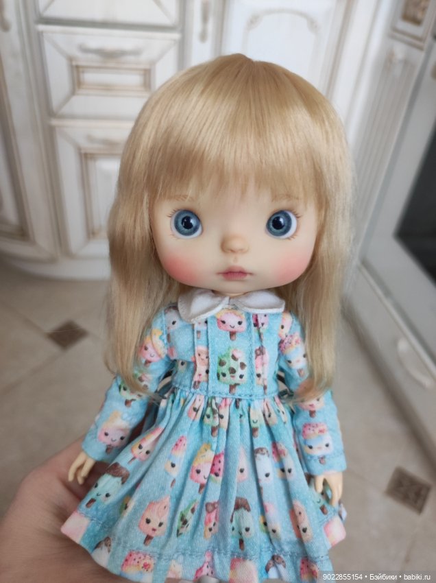 Продам очень красивый паричок из локонов козочки на Монст (фото 4)