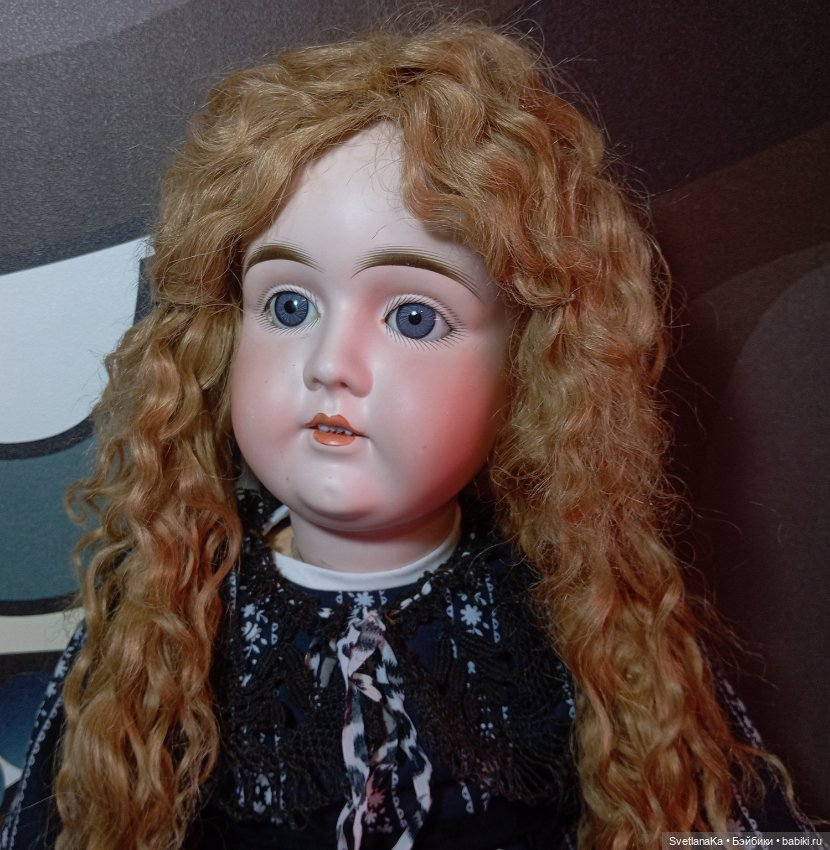 Антикварная кукла от Kestner, литерная серия L (фото 8)