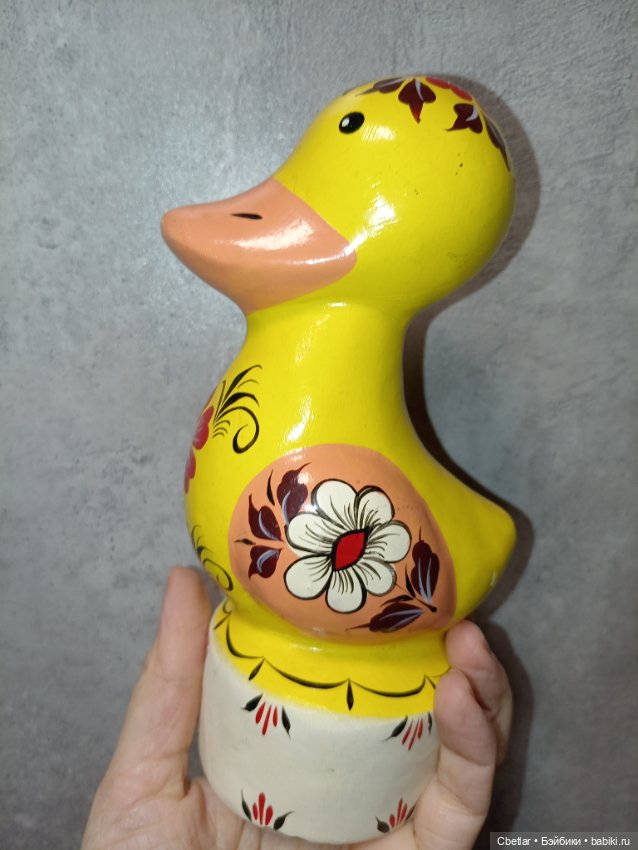 Винтажная уточка — Винтажные куклы и игрушки детства (фото 4)
