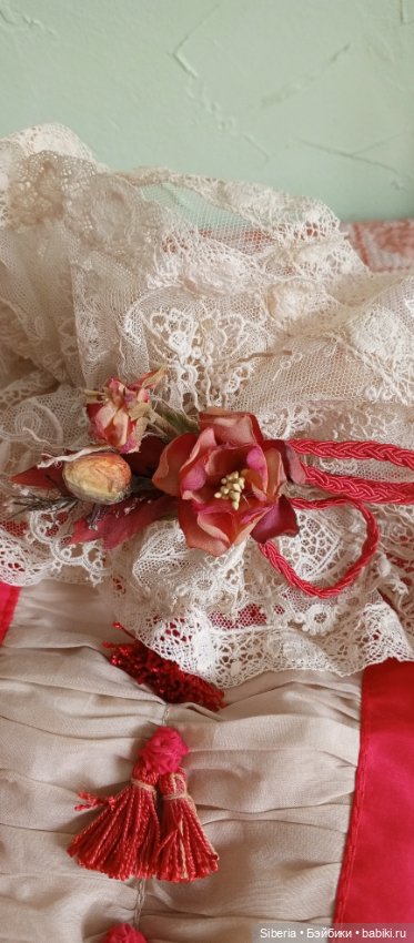 Наряд для куклы ростом 72-76 см. Ручная работа (фото 5)