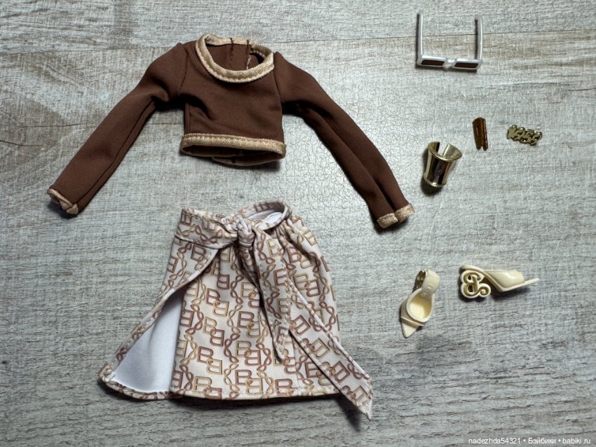 Аутфит из конструктора №2 Барби Элль