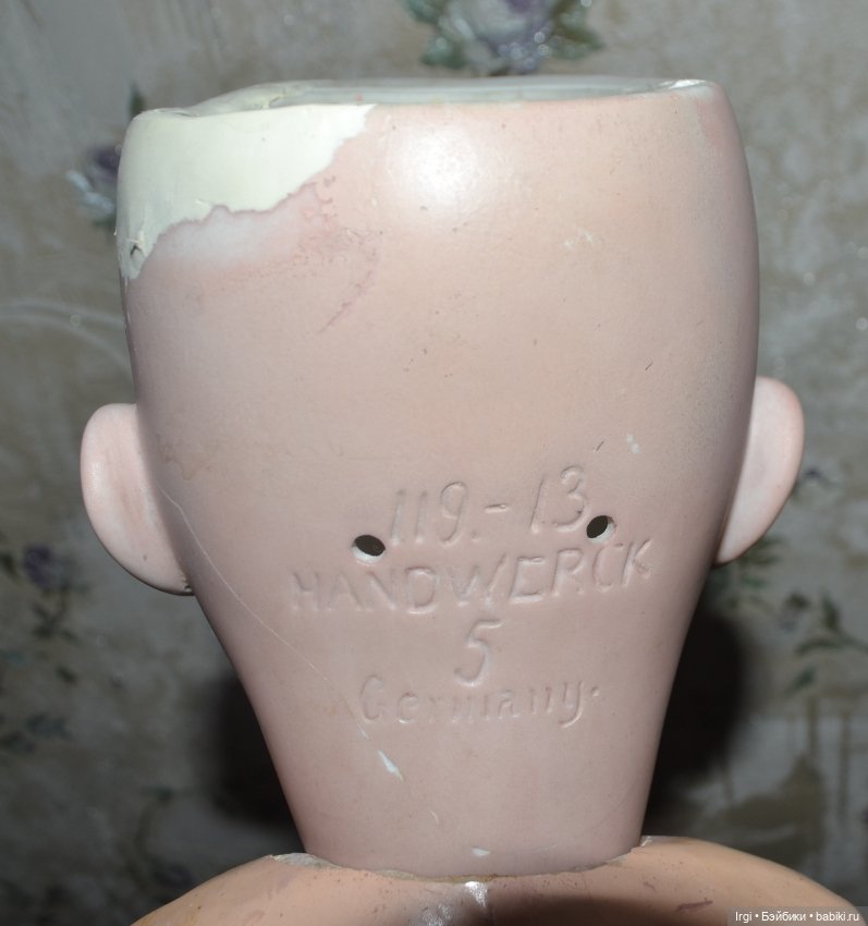Антикварная кукла Handwerck 119-13,рост 65 см