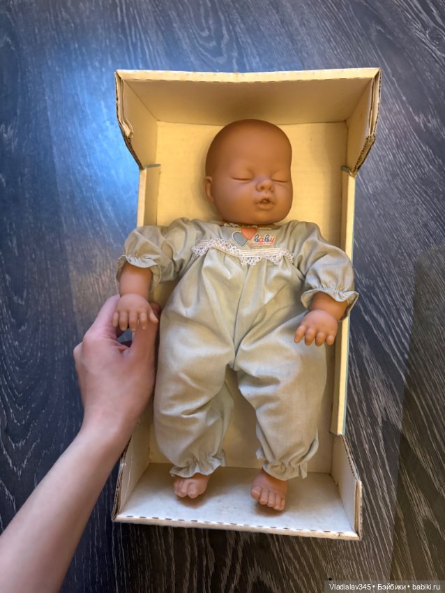 Кукла винтаж в коробке — Винтажные куклы и игрушки детства (фото 2)