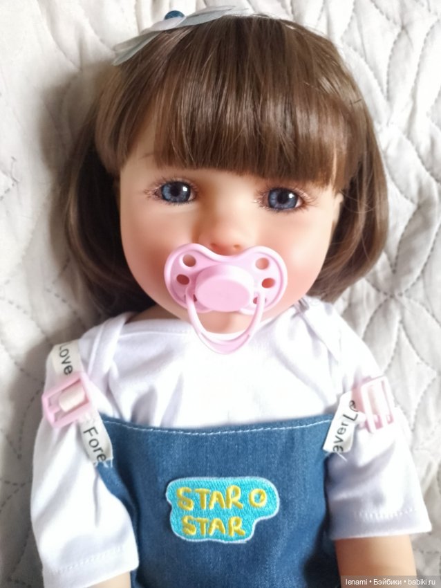 Игровой реборн полностью силикон винил с улыбкой (фото 5)