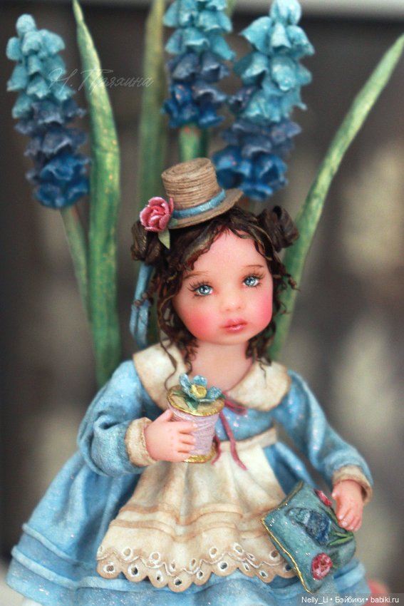 Кэти. Интерьерная ватная игрушка (фото 8)