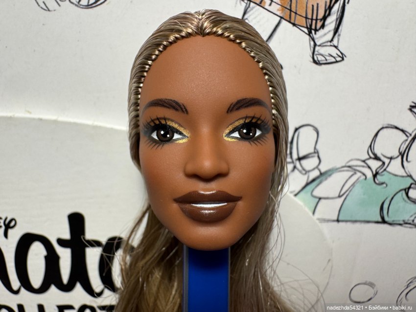 Голова Барби Пазетт из конструктора №2 (фото 2)