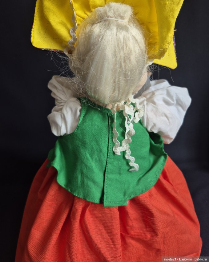 Кукла-грелка на чайник СССР