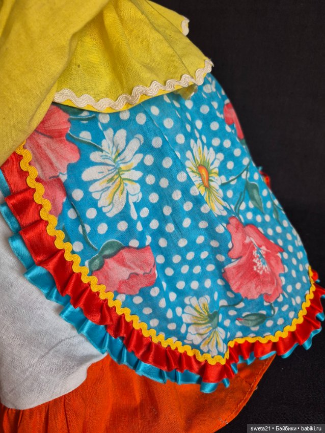 Кукла-грелка на чайник СССР (фото 6)