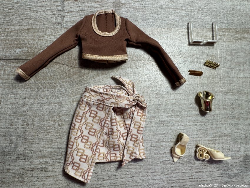 Аутфит из конструктора №2 Барби Элль (2)