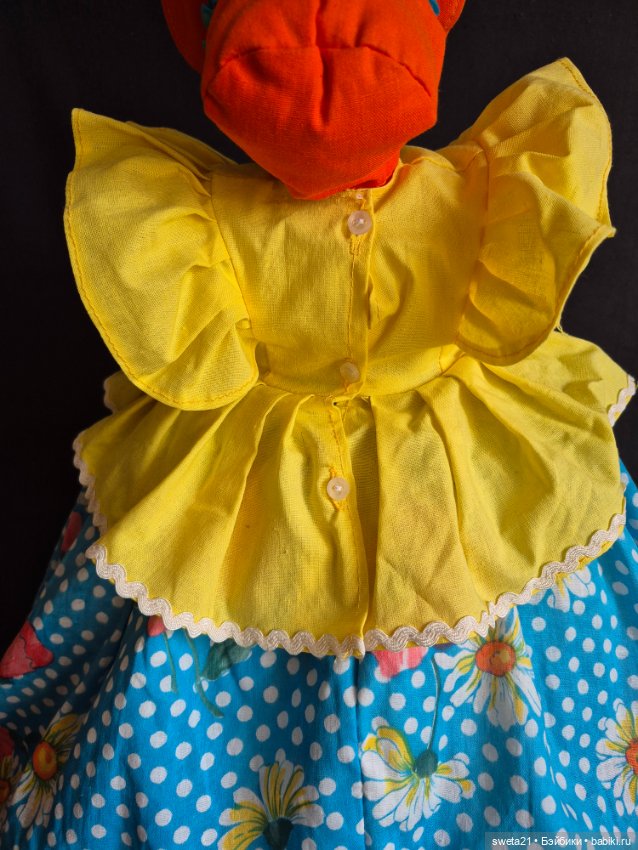 Кукла-грелка на чайник СССР (фото 9)