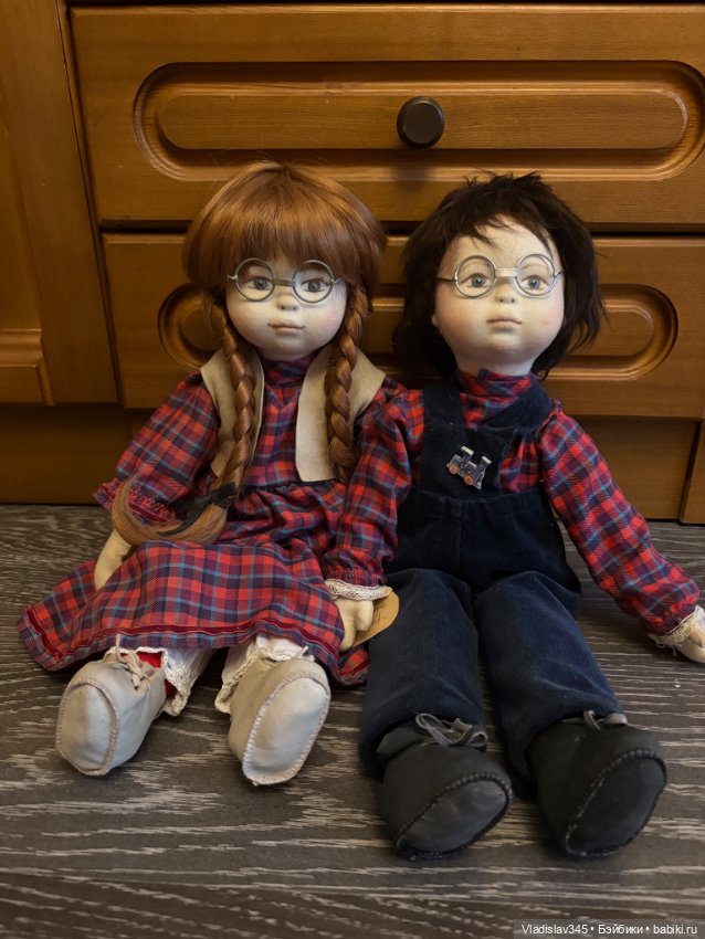 Редкая пара кукол — Винтажные куклы и игрушки детства (фото 8)