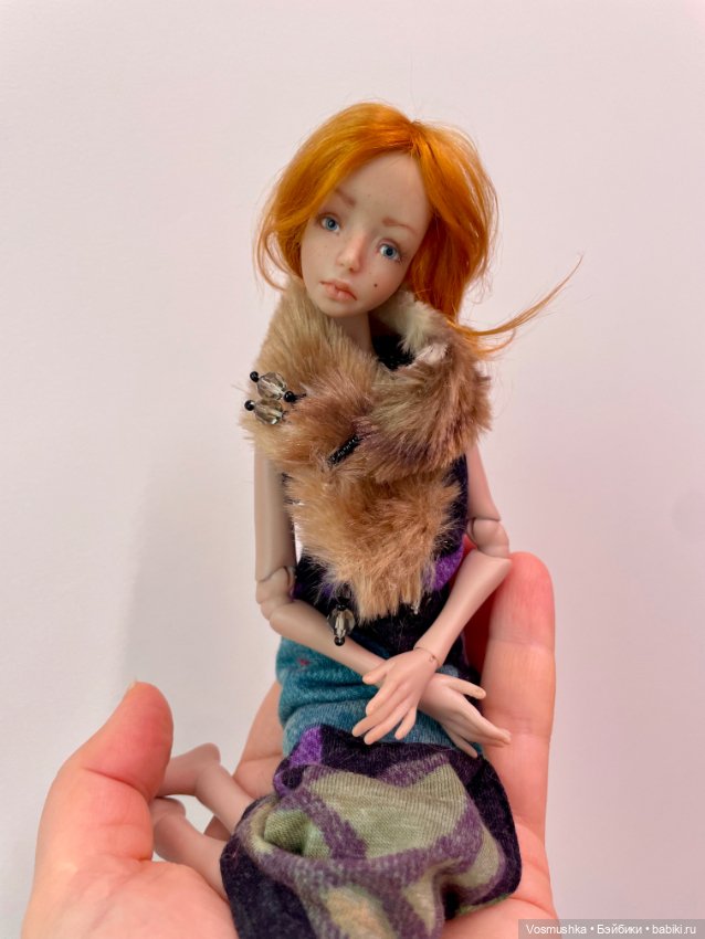 Интересная Мона Татьяны Шишацкой, две головушки с разным мейком