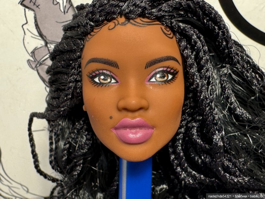 Голова Барби Элль из конструктора №2 (фото 2)