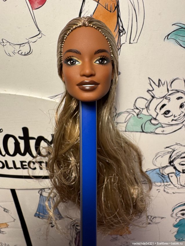 Голова Барби Пазетт из конструктора №2