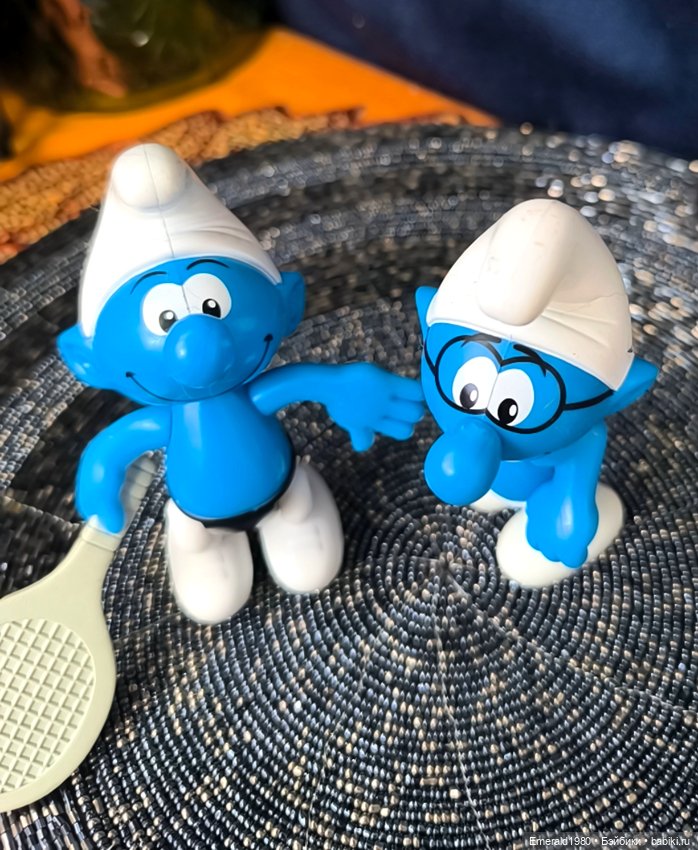 Игрушки Смурфы из Макдональдс 2002г (фото 3)