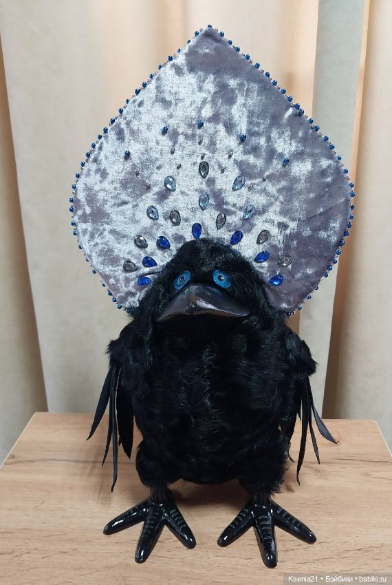 Ворона — Авторские игрушки (фото 5)