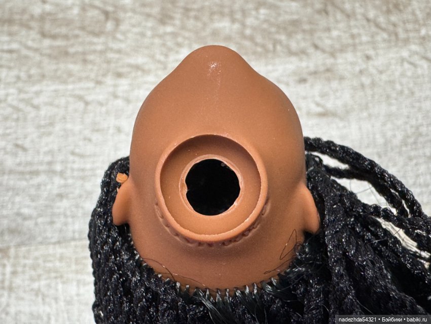 Голова Барби Элль из конструктора №2 (фото 8)