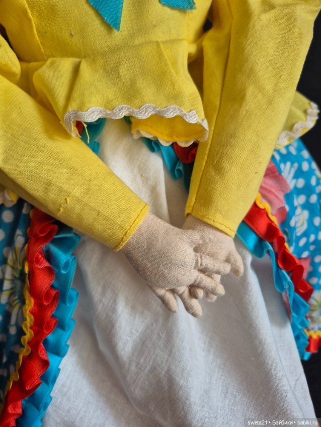 Кукла-грелка на чайник СССР (фото 4)