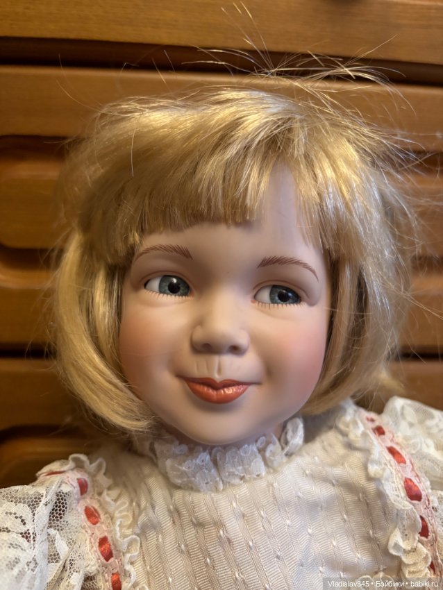 Кукла хитрюга — Фарфоровые куклы (фото 10)