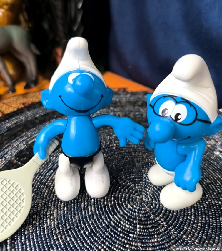 Игрушки Смурфы из Макдональдс 2002г (фото 2)