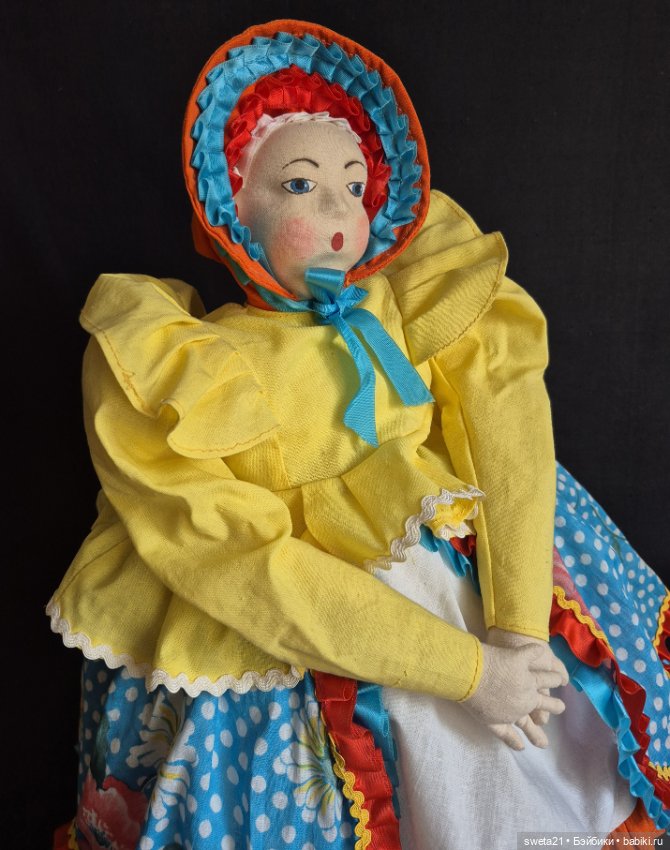 Кукла-грелка на чайник СССР (фото 5)