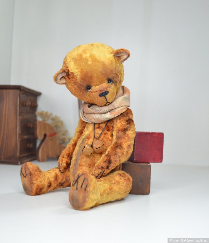 Мишка винтажный) — Авторские игрушки (фото 4)