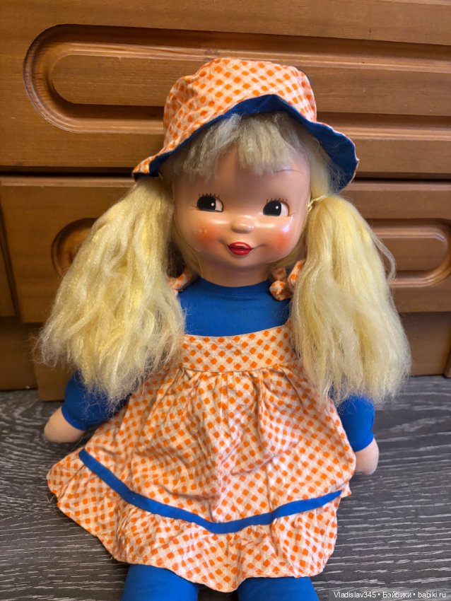 Редкая солнечная декочка — Винтажные куклы и игрушки детства (фото 4)