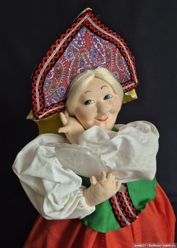 Кукла-грелка на чайник СССР (фото 4)