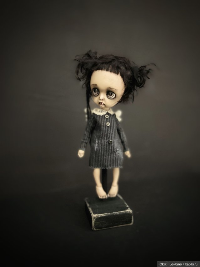 «Галка» авторская шарнирная кукла (фото 4)