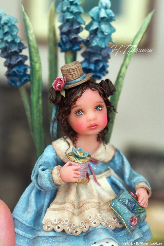 Кэти. Интерьерная ватная игрушка (фото 3)