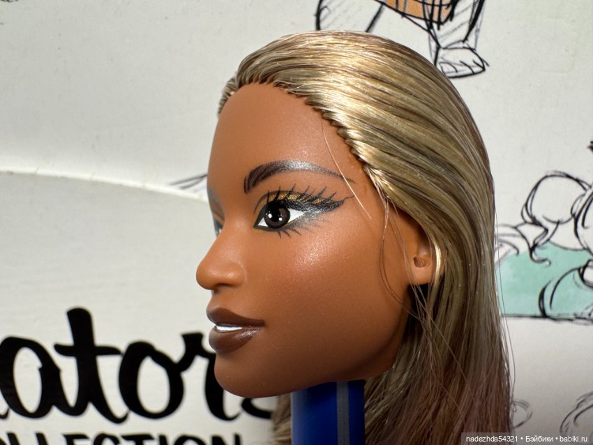 Голова Барби Пазетт из конструктора №2 (фото 5)