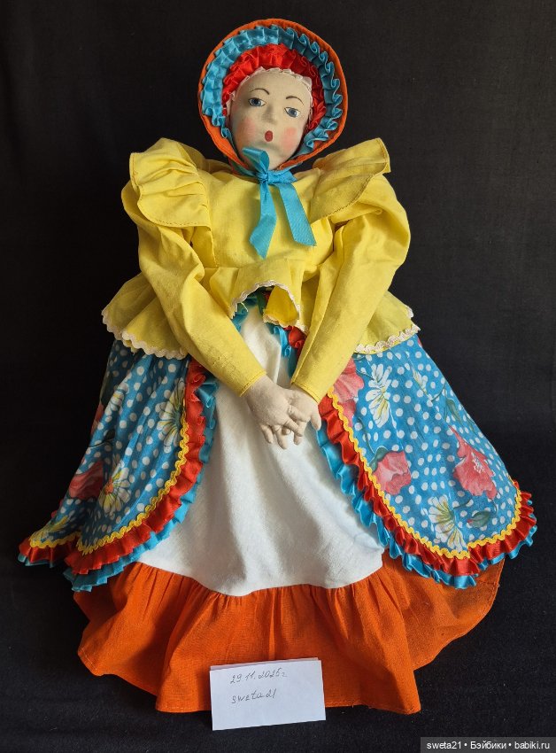 Кукла-грелка на чайник СССР (фото 2)