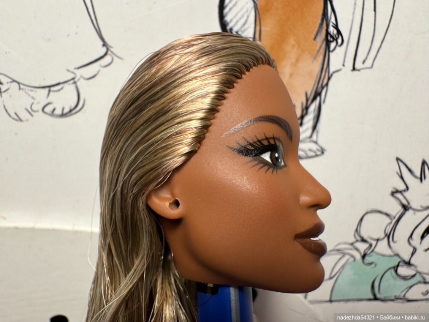 Голова Барби Пазетт из конструктора №2 (фото 4)