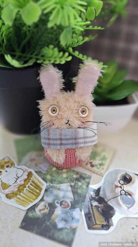 Мартовские зайчики — Авторские игрушки (фото 3)