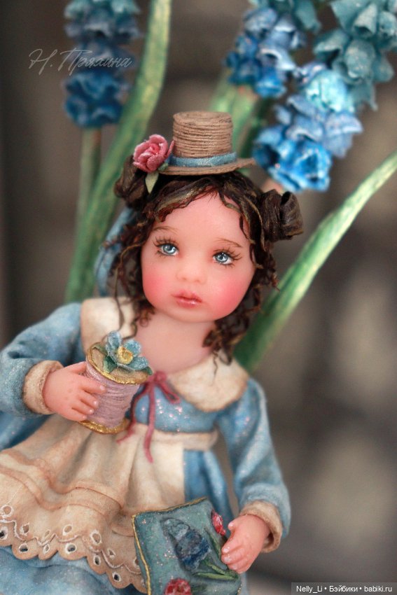 Кэти. Интерьерная ватная игрушка (фото 5)