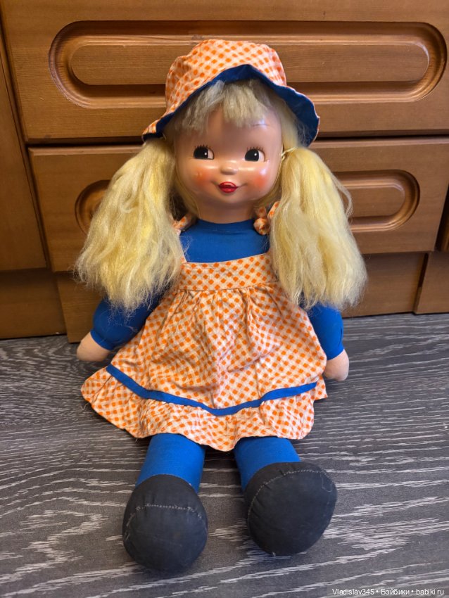 Редкая солнечная декочка — Винтажные куклы и игрушки детства (фото 7)