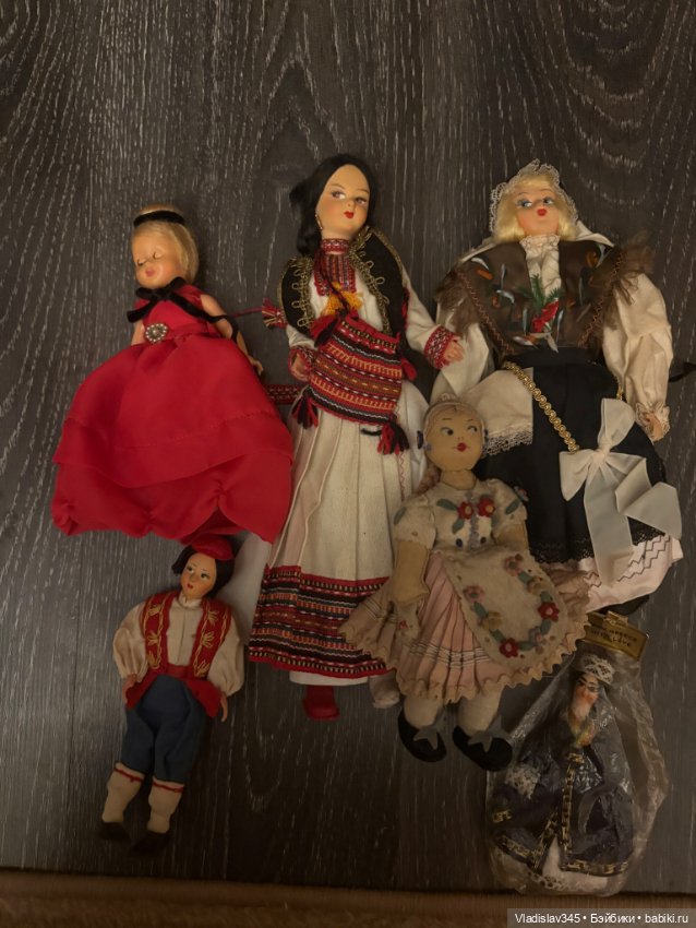 Лот кукол — Винтажные куклы и игрушки детства