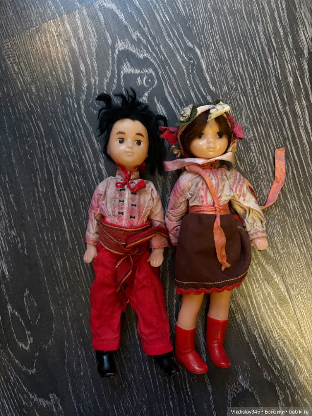 Куклы василинка и ивасик — Винтажные куклы и игрушки детства