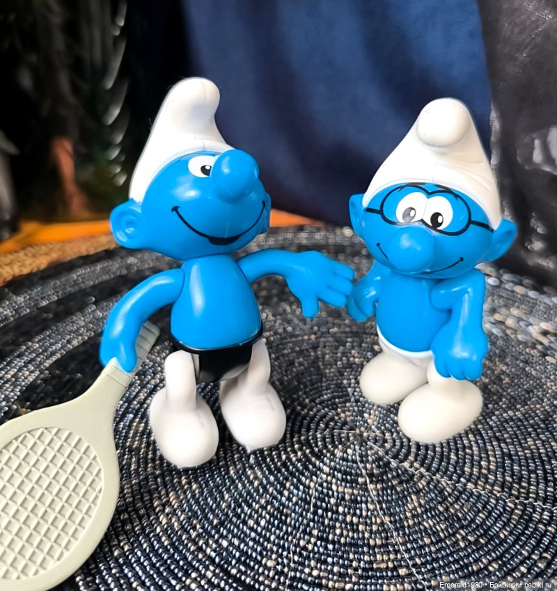 Игрушки Смурфы из Макдональдс 2002г