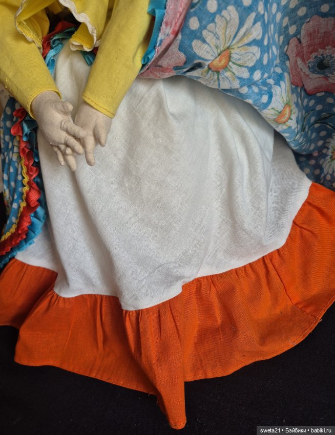 Кукла-грелка на чайник СССР (фото 7)