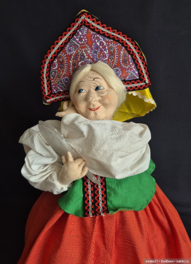 Кукла-грелка на чайник СССР (фото 3)