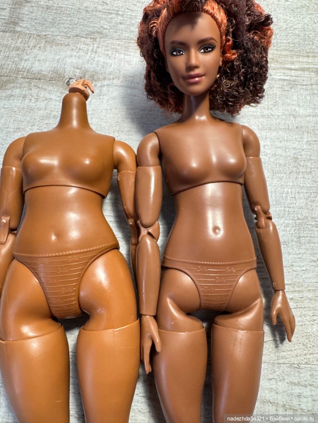 Голова Барби Элль из конструктора №2 (фото 10)