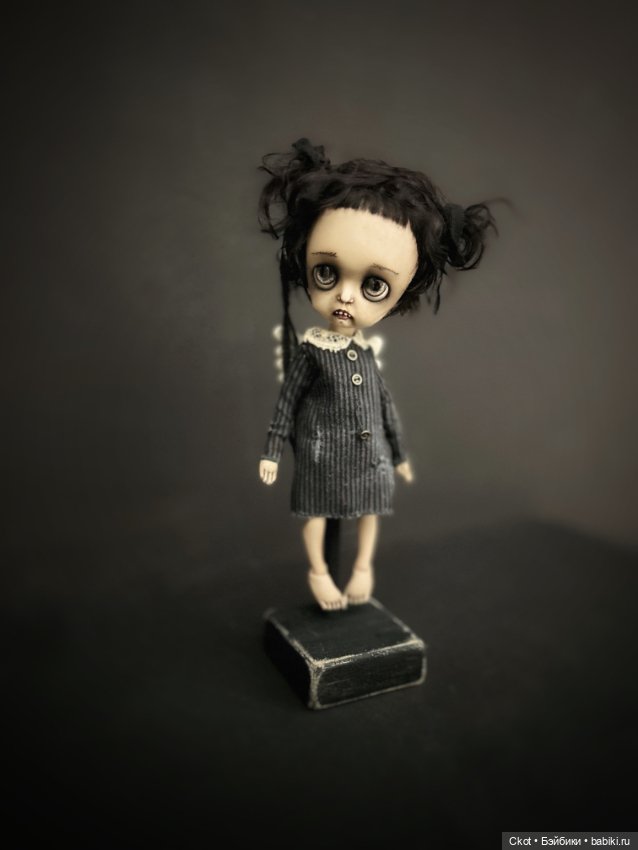 «Галка» авторская шарнирная кукла (фото 2)