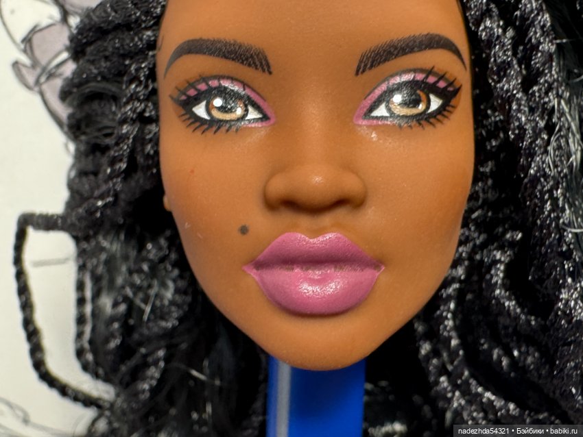 Голова Барби Элль из конструктора №2 (фото 3)